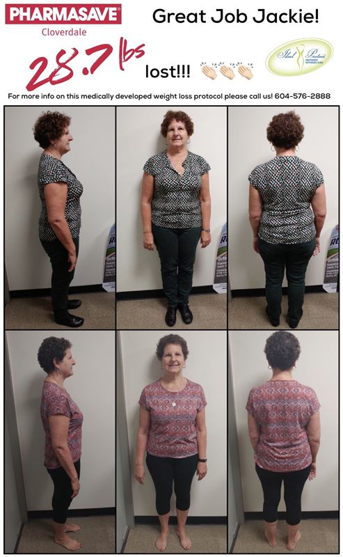 Jackie Before After 28 lbs May