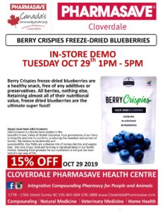 Berry Crispies Demo