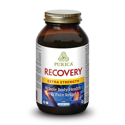 Purica Recovery extra strength 360 capsule bottle